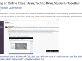 Teaching an Online Class: Using #EdTech to Bring Students Together @SlackHQ @zoom_us @wacom @PearDeck