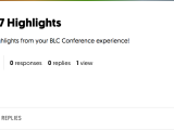 Using @Flipgrid to Share #BLC17 Conference Highlights @NLearning @globalearner