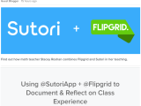 Using @SutoriApp + @Flipgrid to Document & Reflect on Class Experience (Including Template) #edtech #stuvoice