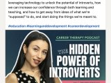 Unlocking the Power of #Introverts | Career Therapy Podcast @CareerTherapy_ @Flipgrid #TechWithHeart #EmpowerEveryVoice