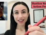 Bastion Bolt Action Pen + Transform Your Handwriting Course Review and Demo